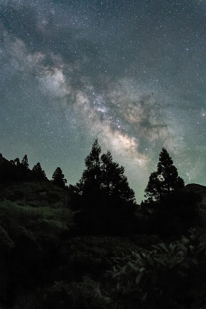 Milky Way Night Sky